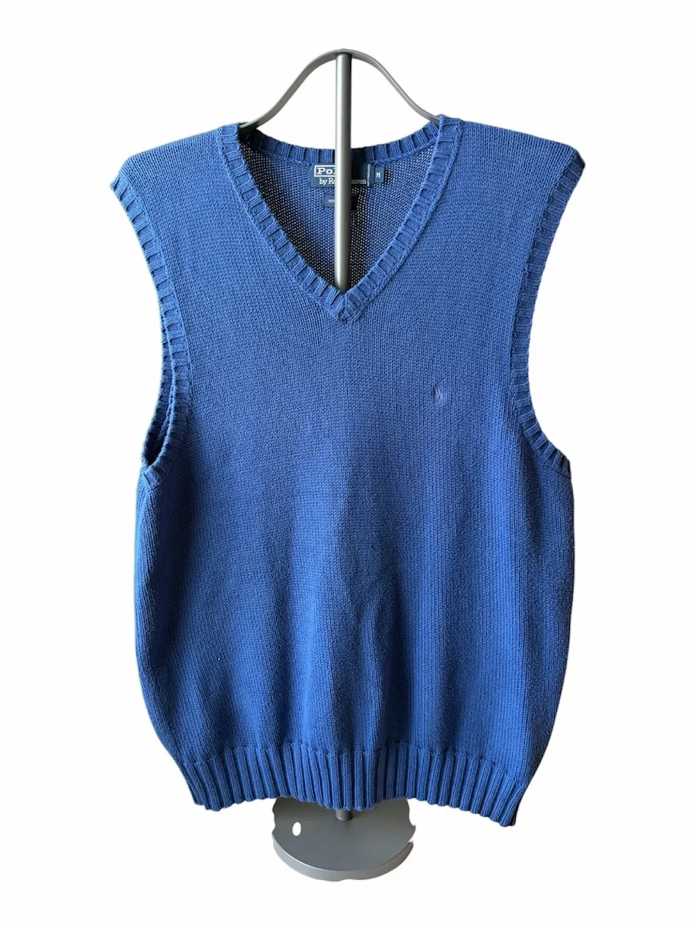 Ralph Lauren Men’s Royal Blue V-Neck Sweater Vest